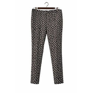 Nine West The Skinny Black White Print Ankle Pants Women’s Size 8 Slim Fit